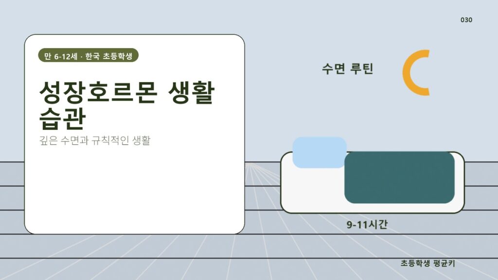 키 크는 하루 루틴 — 아침부터 잠들기까지 시간대별 정리