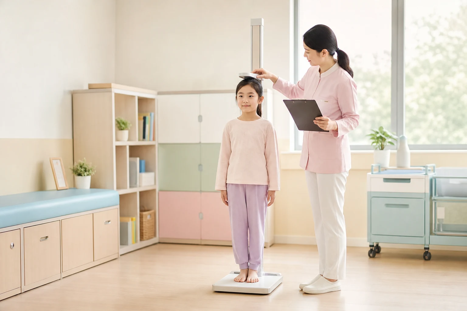 만8세 여아 평균키